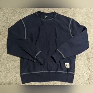 Blue Stussy Medium Men's Sweater